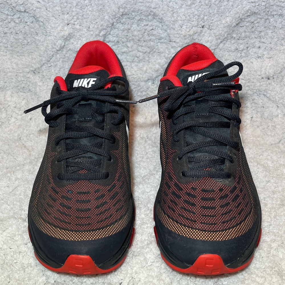 Nike Air Max Tailwind 6 Black and Orange/Red Athletic Shoes 8.5 Men’s.